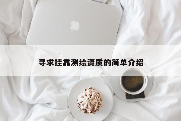 尋求掛靠測(cè)繪資質(zhì)的簡(jiǎn)單介紹