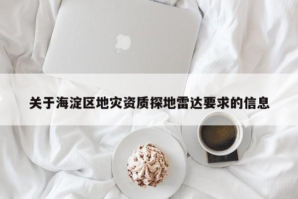 關(guān)于海淀區(qū)地災(zāi)資質(zhì)探地雷達(dá)要求的信息